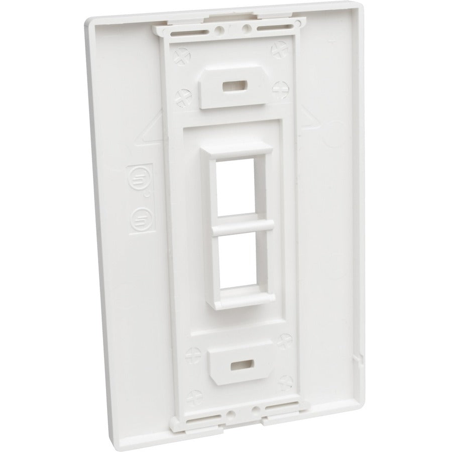 Tripp Lite by Eaton Single-Gang 2-Port Wall Plate Keystone Cat5/6 USB HDMI Dport RCA — N080-102