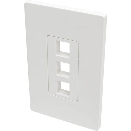 Tripp Lite by Eaton Single-Gang 3-Port Wall Plate Keystone Cat5/6 USB HDMI Dport RCA — N080-103