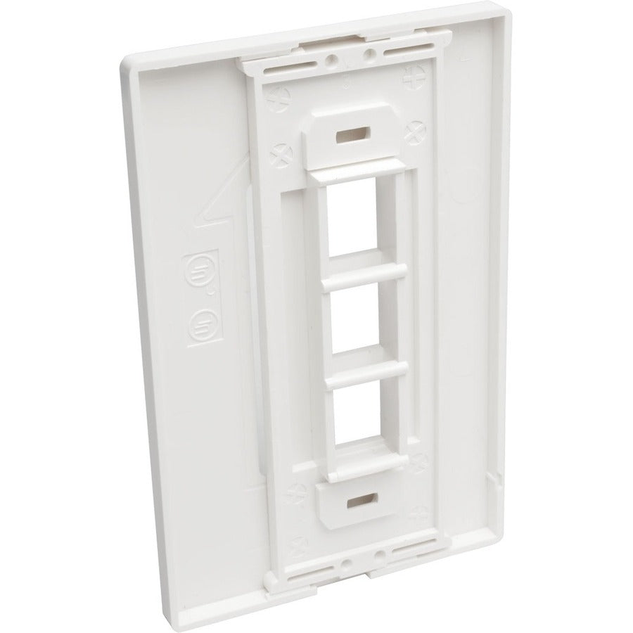 Tripp Lite by Eaton Single-Gang 3-Port Wall Plate Keystone Cat5/6 USB HDMI Dport RCA — N080-103