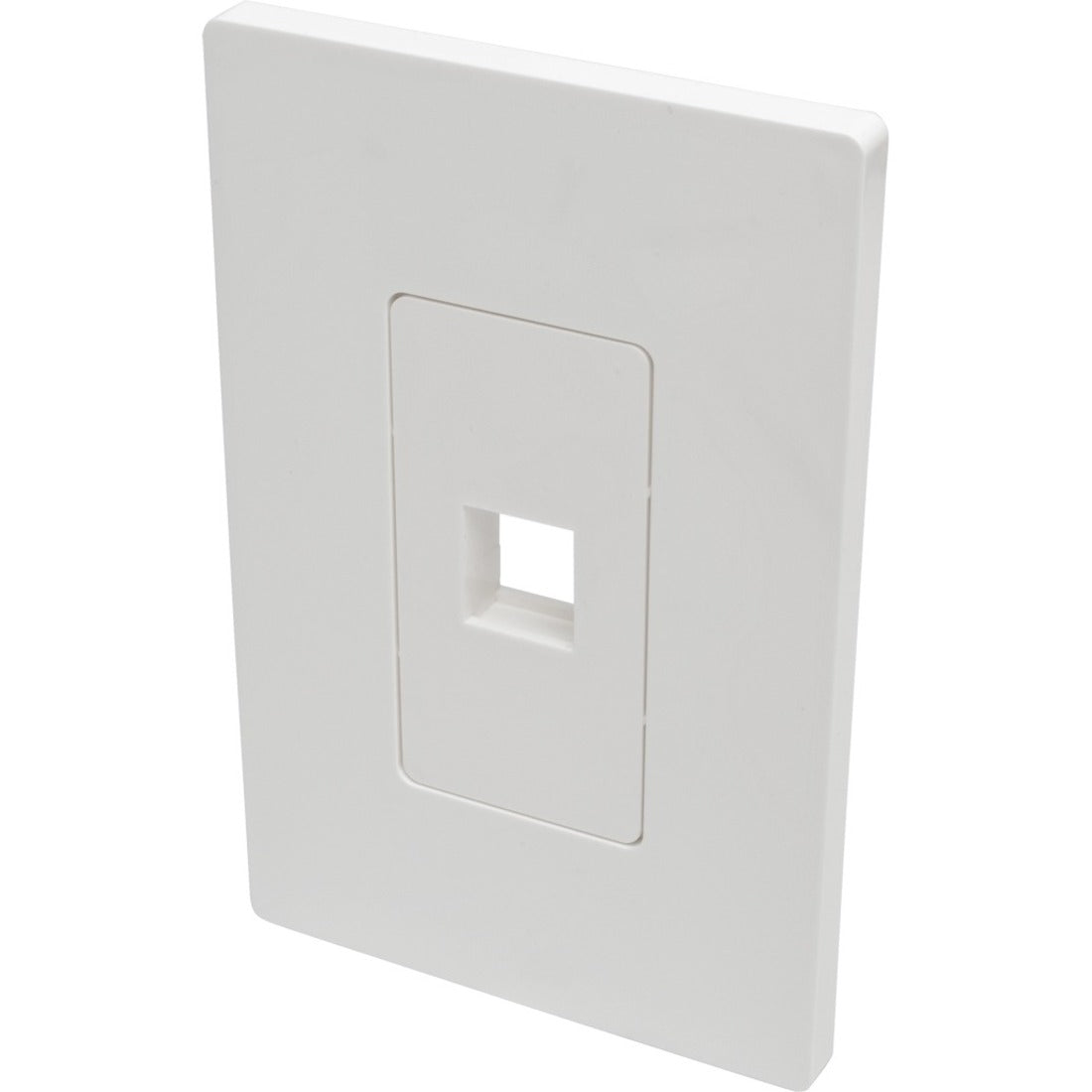 Tripp Lite by Eaton Single-Gang 1-Port Wall Plate Keystone Cat5/6 USB HDMI Dport RCA — N080-101