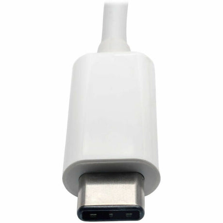 Eaton Tripp Lite Series USB-C Multiport Adapter - HDMI, USB 3.x (5Gbps) Hub Port, Gigabit Ethernet, 60W PD Charging, HDCP, White — U444-06N-HGU-C