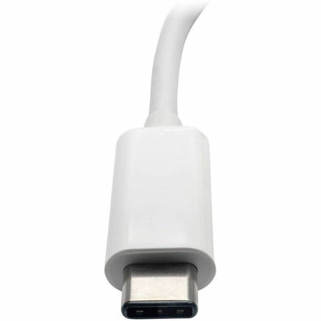 Eaton Tripp Lite Series 3-Port USB 3.x (5Gbps) Hub with LAN Port, USB-C to 3x USB-A Ports and Gigabit Ethernet, White — U460-003-3AG