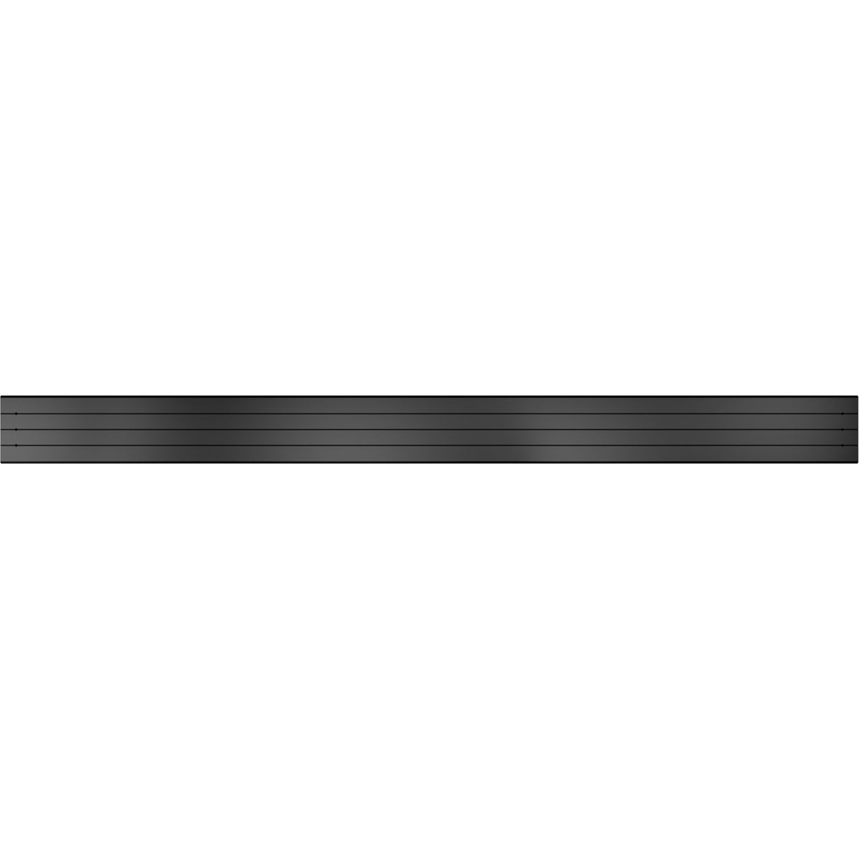 Chief Fusion 84" Multi-Display Horizontal Extrusion Row - Black — FMSH84