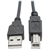Eaton Tripp Lite Series USB 2.0 A to B Coiled Cable (M/M), 10 ft. (3.05 m) — U022-010-COIL