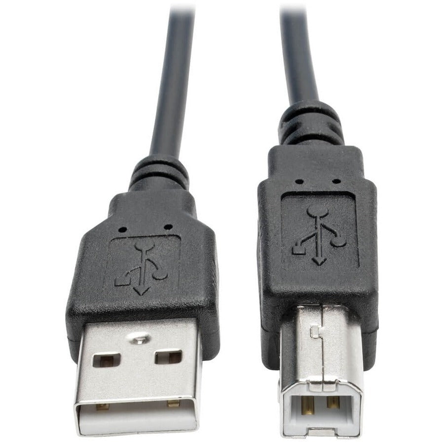 Eaton Tripp Lite Series USB 2.0 A to B Coiled Cable (M/M), 10 ft. (3.05 m) — U022-010-COIL