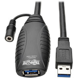 Eaton Tripp Lite Series USB 3.0 SuperSpeed Active Extension Repeater Cable (USB-A M/F), 15M (49.21 ft.) — U330-15M