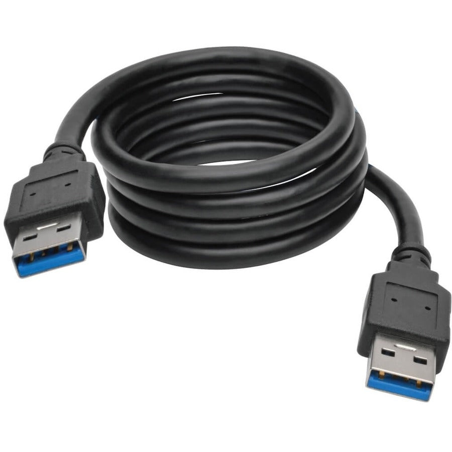 Eaton Tripp Lite Series USB 3.0 SuperSpeed A/A Cable (M/M), Black, 3 ft. (0.91 m) — U320-003-BK