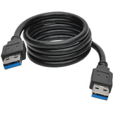 Eaton Tripp Lite Series USB 3.0 SuperSpeed A/A Cable (M/M), Black, 3 ft. (0.91 m) — U320-003-BK