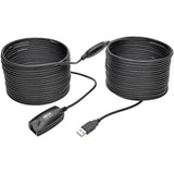 Eaton Tripp Lite Series USB 2.0 Active Extension Repeater Cable (A M/F), 15M (49.21 ft.) — U026-15M
