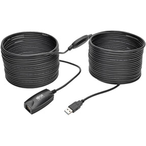 Eaton Tripp Lite Series USB 2.0 Active Extension Repeater Cable (A M/F), 15M (49.21 ft.) — U026-15M