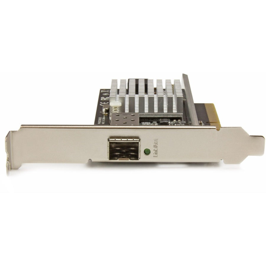 StarTech.com 10G Network Card - 1x 10G Open SFP+ Multimode LC Fiber Connector - Intel 82599 Chip - Gigabit Ethernet Card — PEX10000SRI
