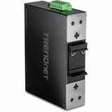 TRENDnet 6-Port Hardened Industrial Gigabit 10/100/1000 Mbps Ultra PoE DIN-Rail Switch; UPoE; IP30; DIN-Rail & Wall Mounts Included; Lifetime Protection; TI-UPG62