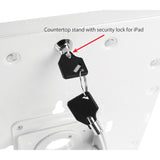SIIG Security Countertop Kiosk & POS Stand for iPad — CE-MT2611-S1