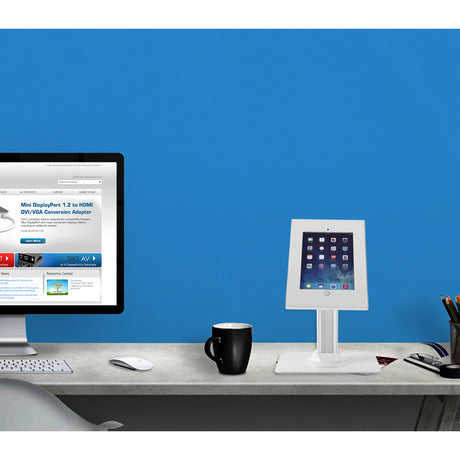 SIIG Security Countertop Kiosk & POS Stand for iPad — CE-MT2611-S1