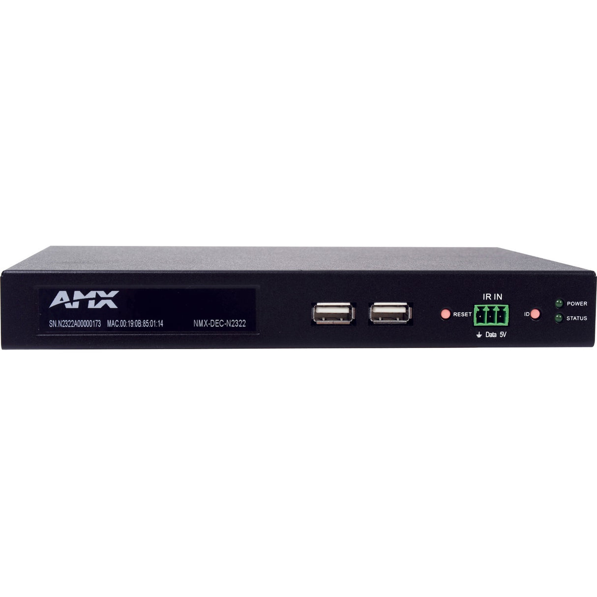 Harman N2300 Series 4K UHD Video over IP Stand Alone Decoder with KVM, PoE — FGN2322-SA