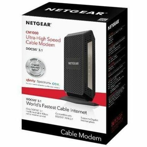 Netgear DOCSIS 3.1 Ultra-High Speed Cable Modem — CM1000-100NAS