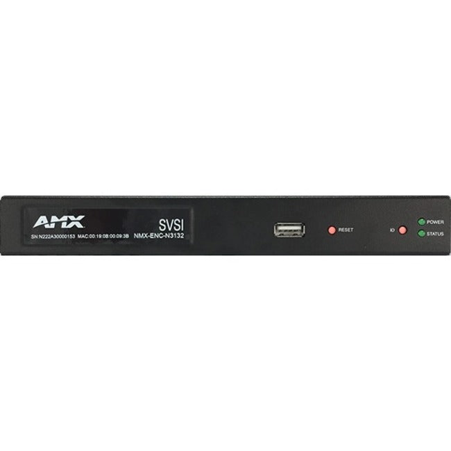 AMX H.264 Compressed Video over IP Encoder, PoE, SFP, HDMI, USB for Record — FGN3132-SA