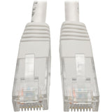 Eaton Tripp Lite Series Cat6 Gigabit Molded (UTP) Ethernet Cable (RJ45 M/M), PoE, White, 15 ft. (4.57 m) — N200-015-WH