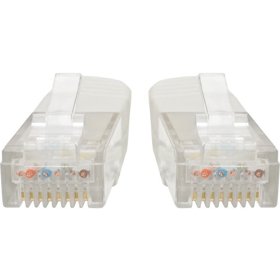 Eaton Tripp Lite Series Cat6 Gigabit Molded (UTP) Ethernet Cable (RJ45 M/M), PoE, White, 15 ft. (4.57 m) — N200-015-WH