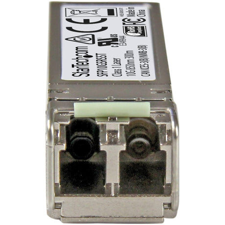 StarTech.com Cisco SFP-10G-SR-S Comp. SFP+ Module - 10GBASE-SR - 10GE Gigabit Ethernet SFP+ 10GbE Multimode Fiber MMF Optic Transceiver — SFP10GSRSST