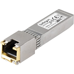 StarTech.com Cisco GLC-T Compatible SFP Module - 1000BASE-T - 1GE Gigabit Ethernet SFP SFP to RJ45 Cat6/Cat5e Transceiver - 100m — GLCTSTTAA