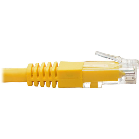 Eaton Tripp Lite Series Cat6 Gigabit Molded (UTP) Ethernet Cable (RJ45 M/M), PoE, Yellow, 2 ft. (0.61 m) — N200-002-YW