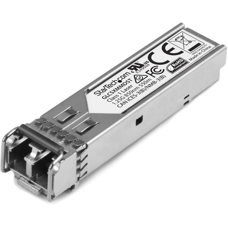 StarTech.com Cisco GLC-SX-MMD Compatible SFP Module - 1000BASE-SX - 1GE Gigabit Ethernet SFP 1GbE Multimode Fiber MMF Optic Transceiver — GLCSXMMDST