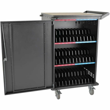 Tripp Lite by Eaton Multi-Device Charging Cart, 36 AC Outlets, Chromebooks and Laptops, Black — CSC36AC