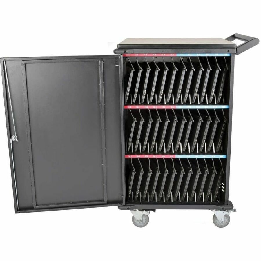 Tripp Lite by Eaton Multi-Device Charging Cart, 36 AC Outlets, Chromebooks and Laptops, Black — CSC36AC