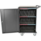 Tripp Lite by Eaton Multi-Device Charging Cart, 36 AC Outlets, Chromebooks and Laptops, Black — CSC36AC