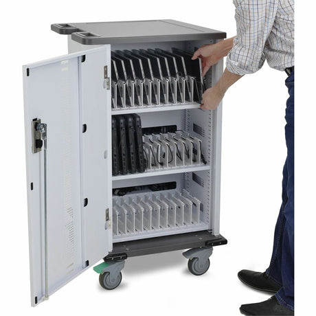 Ergotron YES Basic Charging Cart for Mini-laptops — YESBASGMPW4