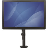 StarTech.com Single Monitor Desk Mount, Adjustable Monitor VESA Mount 34" (17.6lb/8kg) Display, Ergonomic Pole Mount Arm, C-Clamp/Grommet — ARMPIVOTV2