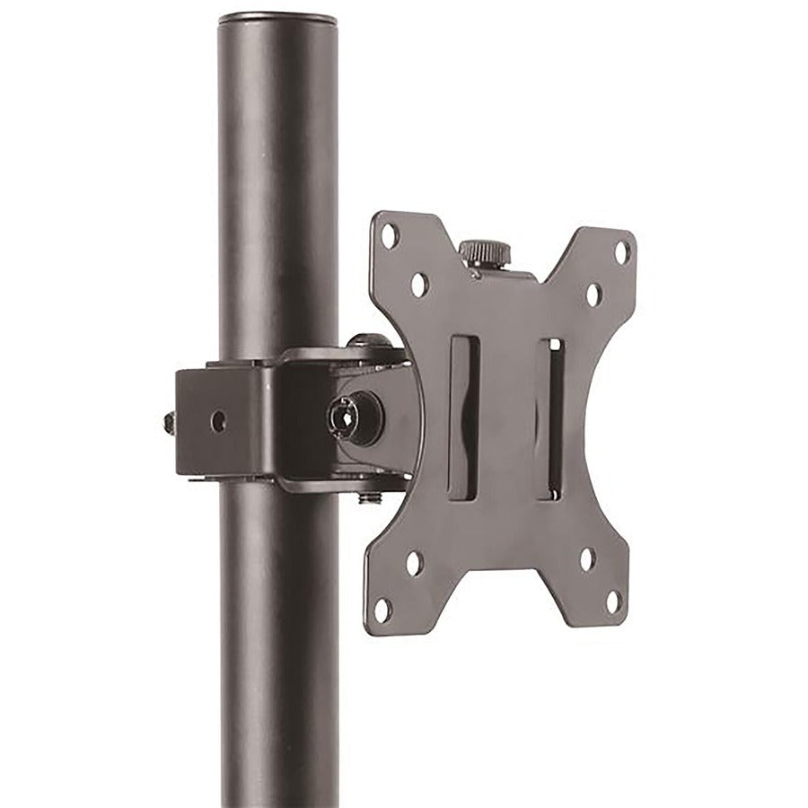 StarTech.com Single Monitor Desk Mount, Adjustable Monitor VESA Mount 34" (17.6lb/8kg) Display, Ergonomic Pole Mount Arm, C-Clamp/Grommet — ARMPIVOTV2