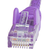 StarTech.com 1ft CAT6 Ethernet Cable - Purple Snagless Gigabit - 100W PoE UTP 650MHz Category 6 Patch Cord UL Certified Wiring/TIA — N6PATCH1PL