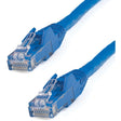 StarTech.com 2ft CAT6 Ethernet Cable - Blue Snagless Gigabit - 100W PoE UTP 650MHz Category 6 Patch Cord UL Certified Wiring/TIA — N6PATCH2BL