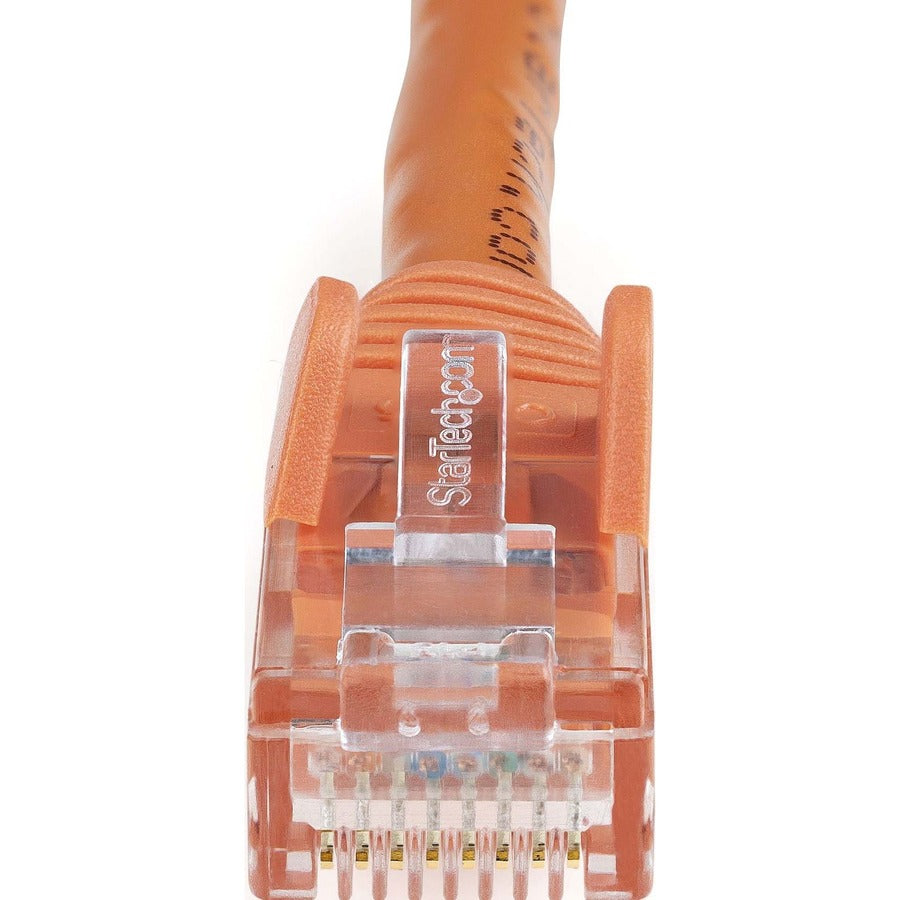 StarTech.com 2ft CAT6 Ethernet Cable - Orange Snagless Gigabit - 100W PoE UTP 650MHz Category 6 Patch Cord UL Certified Wiring/TIA — N6PATCH2OR