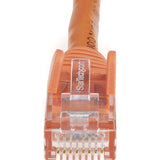StarTech.com 2ft CAT6 Ethernet Cable - Orange Snagless Gigabit - 100W PoE UTP 650MHz Category 6 Patch Cord UL Certified Wiring/TIA — N6PATCH2OR