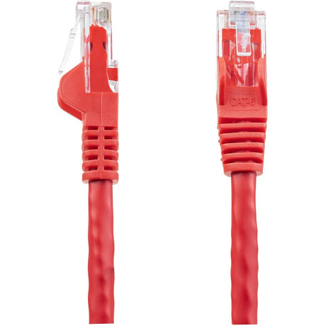 StarTech.com 4ft CAT6 Ethernet Cable - Red Snagless Gigabit - 100W PoE UTP 650MHz Category 6 Patch Cord UL Certified Wiring/TIA — N6PATCH4RD