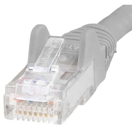 StarTech.com 6in CAT6 Ethernet Cable - Gray Snagless Gigabit - 100W PoE UTP 650MHz Category 6 Patch Cord UL Certified Wiring/TIA — N6PATCH6INGR