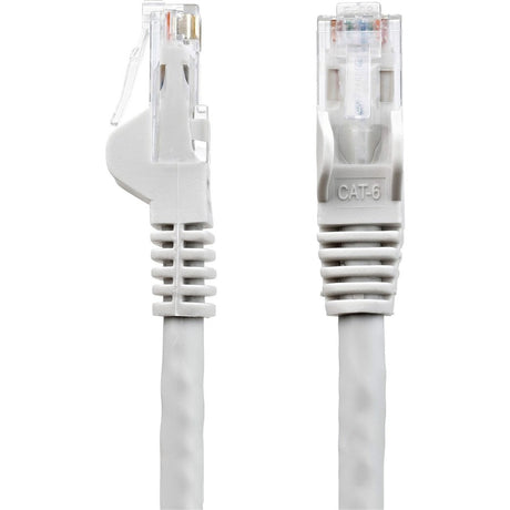 StarTech.com 6in CAT6 Ethernet Cable - Gray Snagless Gigabit - 100W PoE UTP 650MHz Category 6 Patch Cord UL Certified Wiring/TIA — N6PATCH6INGR