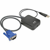 Eaton Tripp Lite Series KVM Console to USB 2.0 Portable Laptop Crash Cart Adapter with File Transfer and Video Capture, 1920 x 1200 @ 60 Hz, TAA — B032-VU1