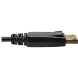Eaton Tripp Lite Series Mini DisplayPort to DisplayPort Adapter Cable, 4K 60Hz (M/M), DP Latching Connector, Black, 3 ft. (0.9 m) — P583-003-BK