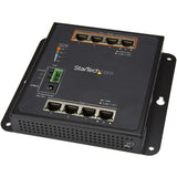 StarTech.com Industrial 8 Port Gigabit PoE Switch, 4 x PoE+ 30W, Power Over Ethernet GbE Layer/L2 Managed Network Switch -40C to +75C, TAA — IES81GPOEW