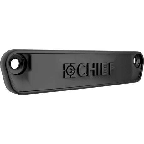Chief Fusion Horizontal Row End Cap - Black — FMSECAP