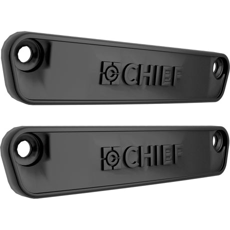 Chief Fusion Horizontal Row End Cap - Black — FMSECAP