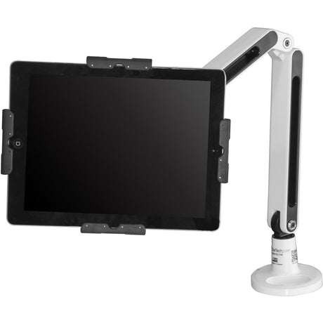 StarTech.com Desk-Mount Tablet Arm - Articulating - For 9" to 11" Tablets - iPad or Android Tablet Holder - Lockable - Steel - White — ARMTBLTIW