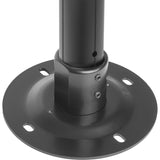 Chief Floor-to-Ceiling Low-Profile Collar Plate - Black — CPA351