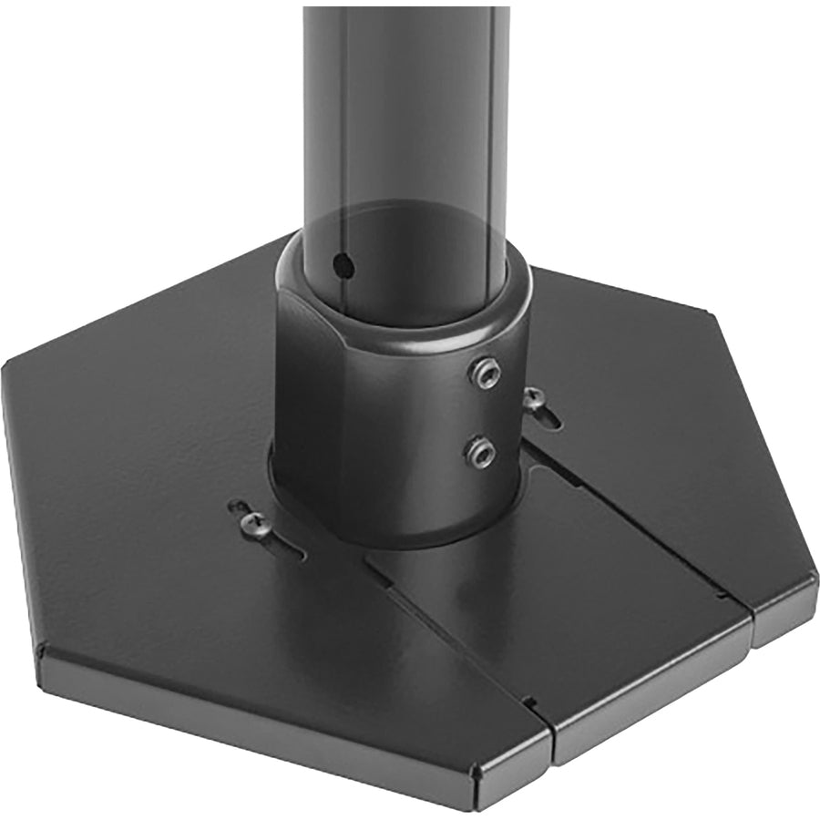 Chief Floor-to-Ceiling Low-Profile Collar Plate - Black — CPA351
