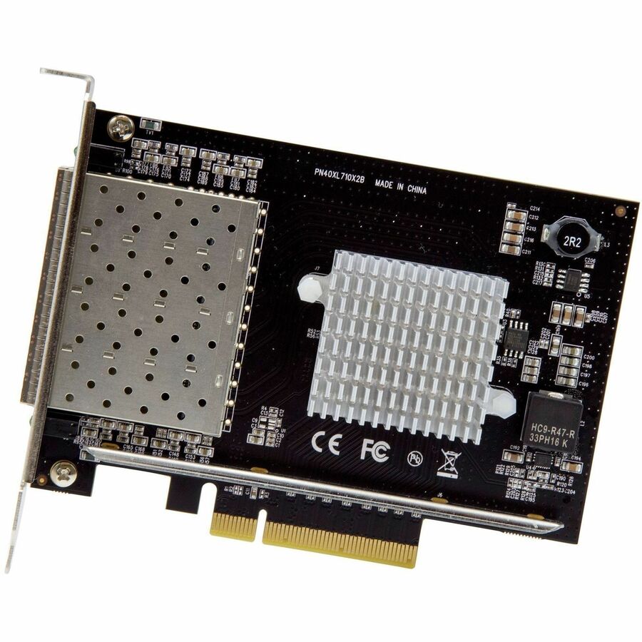 StarTech.com Quad Port 10G SFP+ Network Card - Intel XL710 Open SFP+ Converged Adapter - PCIe 10 Gigabit Fiber Optic Server NIC - 10GbE — PEX10GSFP4I