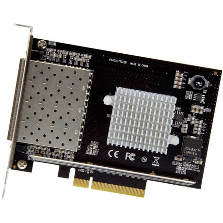 StarTech.com Quad Port 10G SFP+ Network Card - Intel XL710 Open SFP+ Converged Adapter - PCIe 10 Gigabit Fiber Optic Server NIC - 10GbE — PEX10GSFP4I